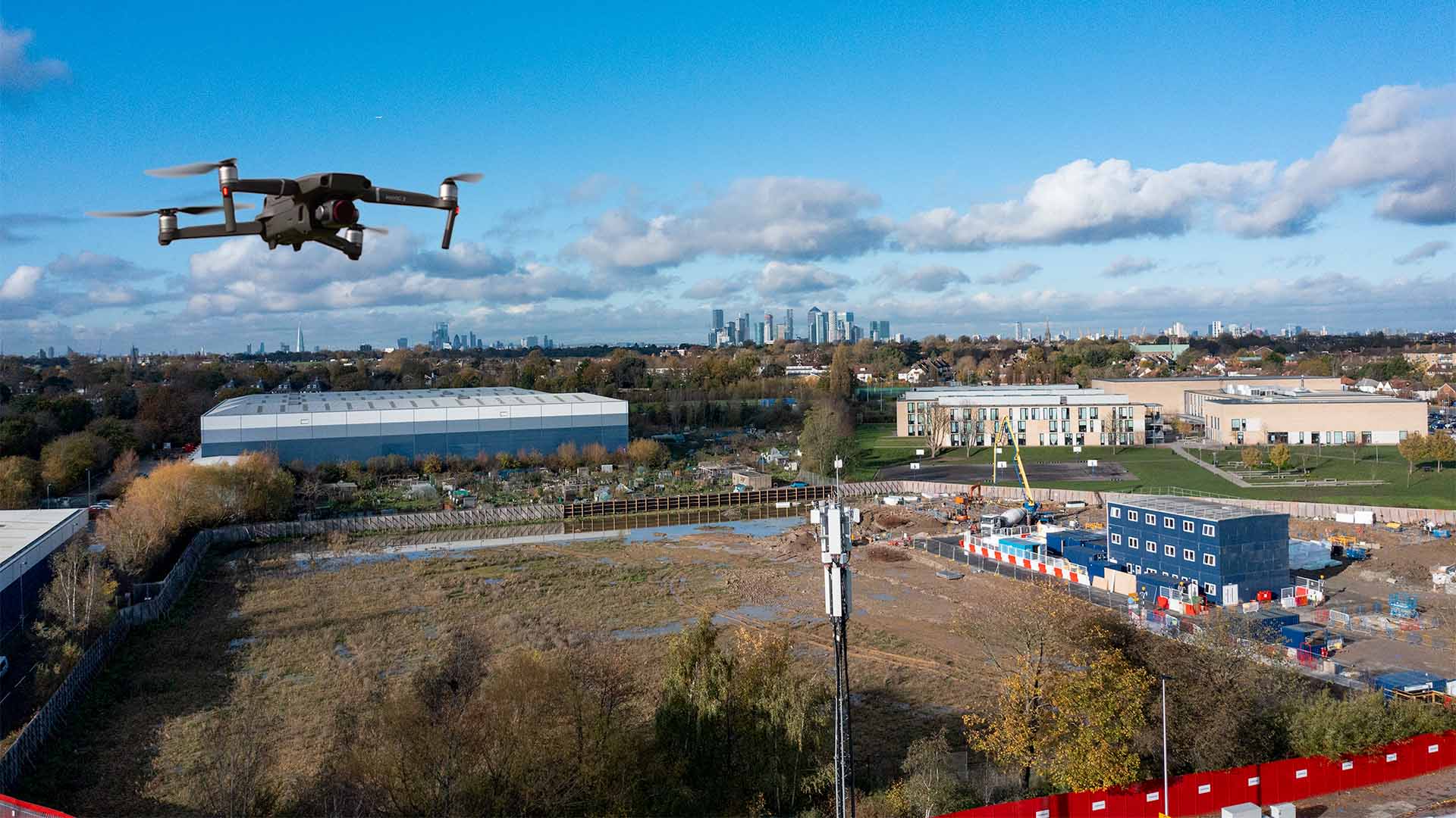 The Role of Drones in Construction Progress Monitoring