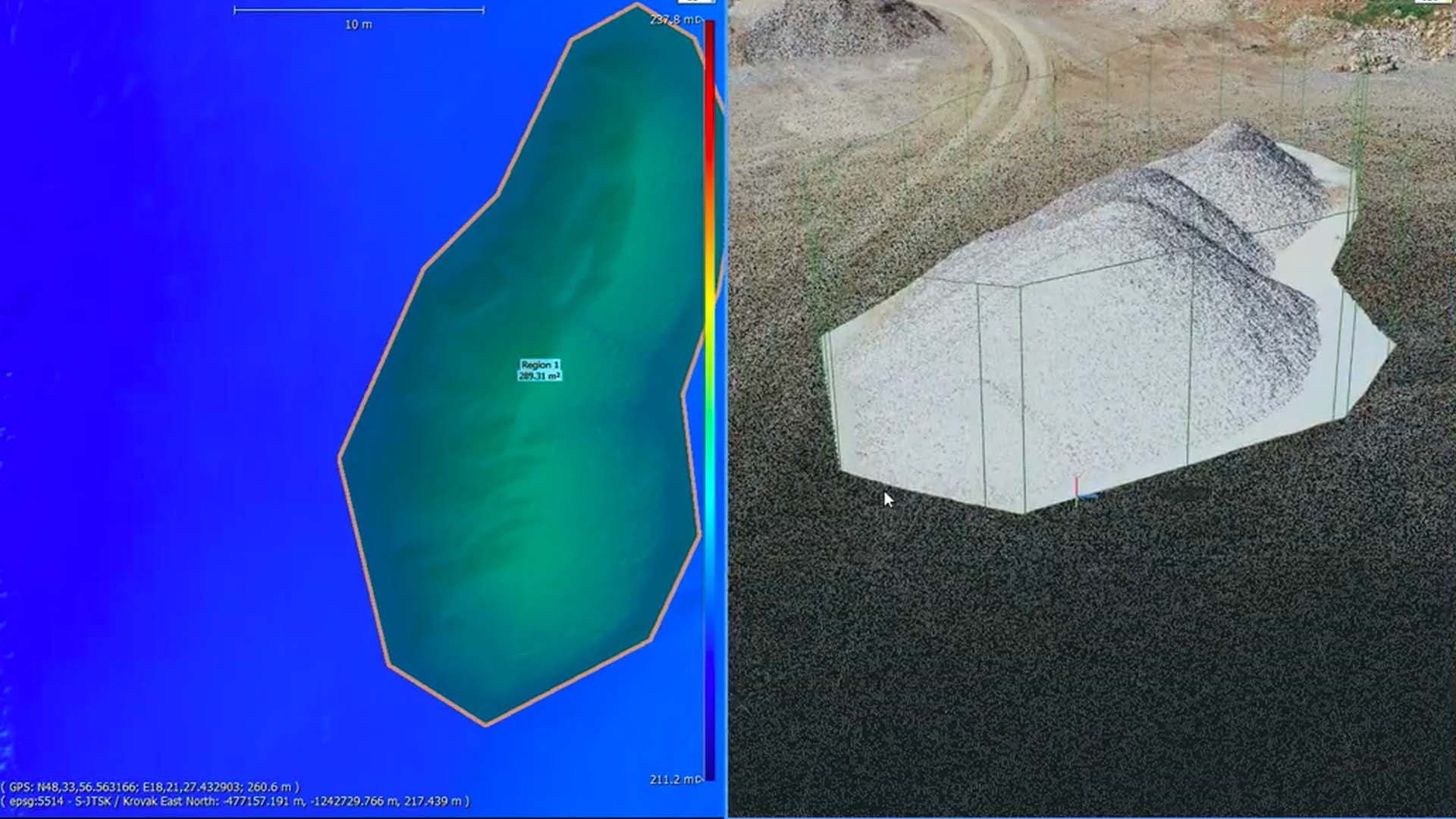 Optimising Construction Site Operations with Drone-based Material Reporting and Logistics