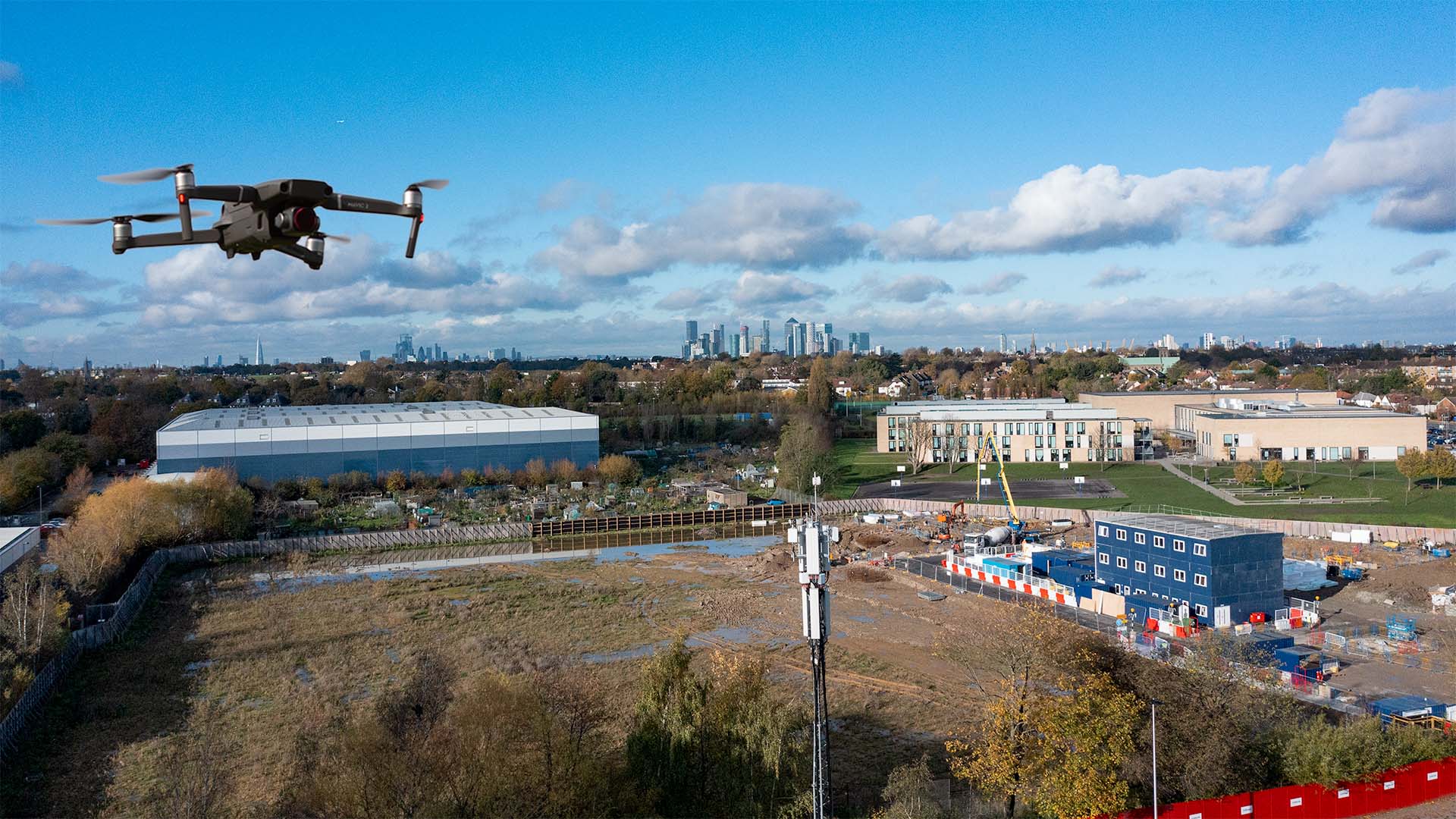 Revolutionising Warehouse Construction: The Impact of Drone Technology